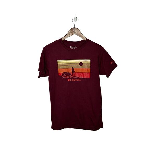 Columbia Other - Columbia mens small graphic t-shirt camping sunrise
